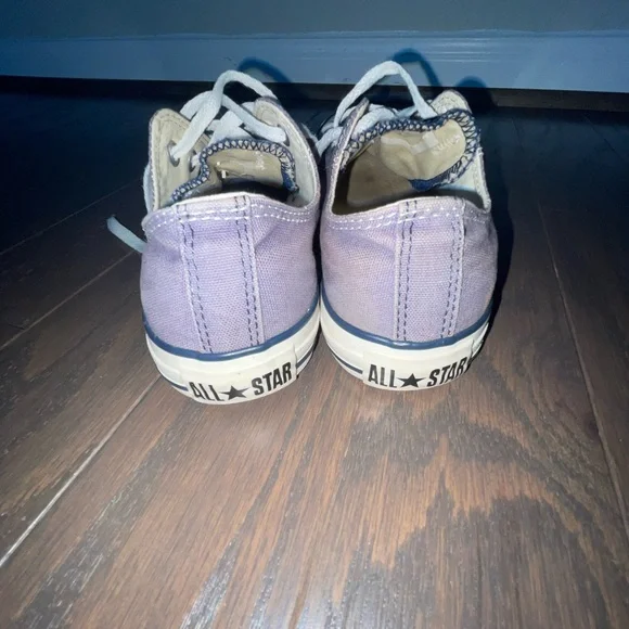 Converse Purple and White Chuck Taylor Sneakers - Picture 4 of 5